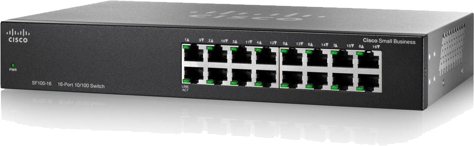 SWITCHES SF100-16-NA CISCO COLOMBIA - Servicios y Productos Colombia. Venta y Distribución